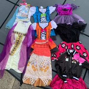 BULK girls halloween costumes 21 total